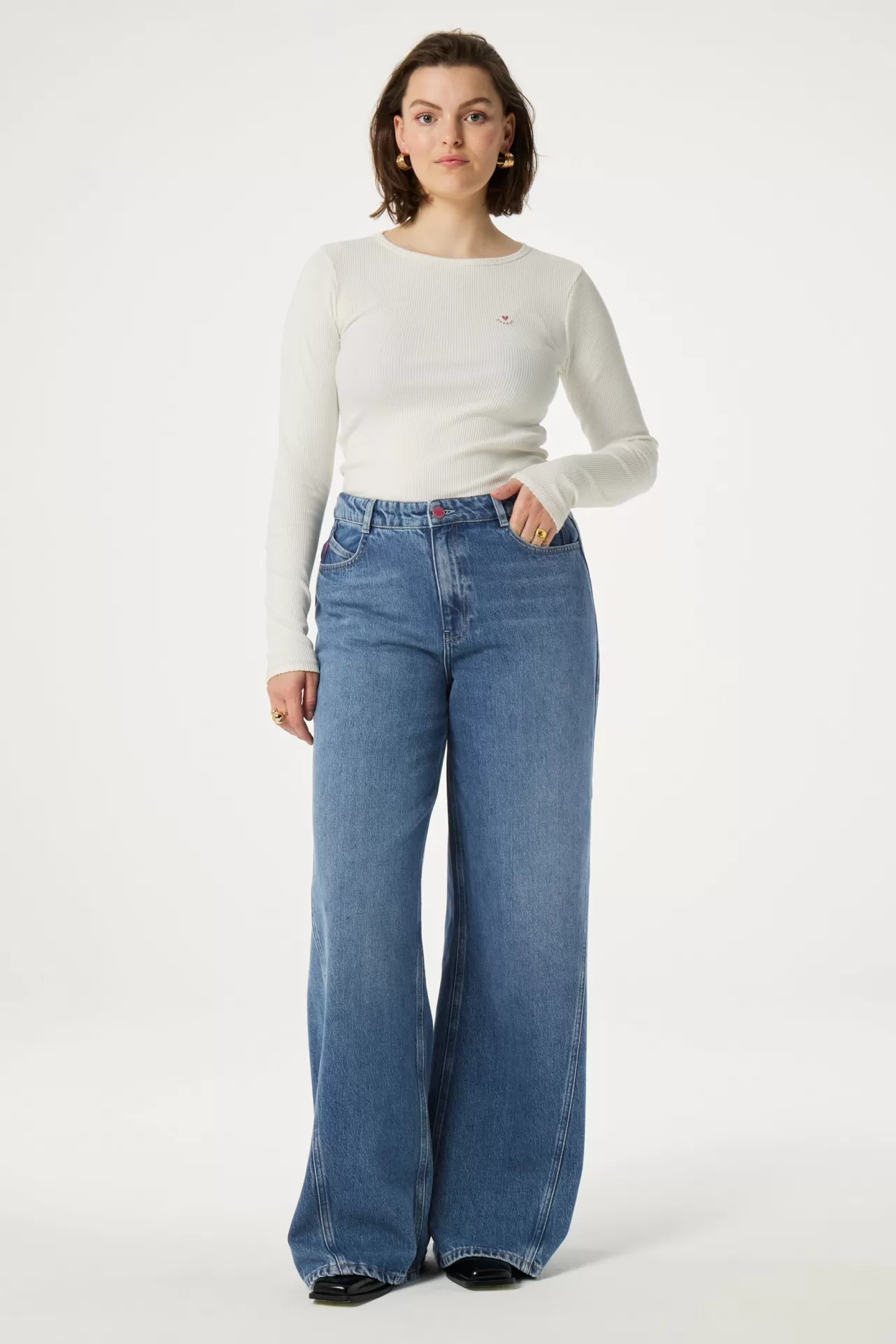 Fabienne Chapot Bonnie Wide Leg* Denim