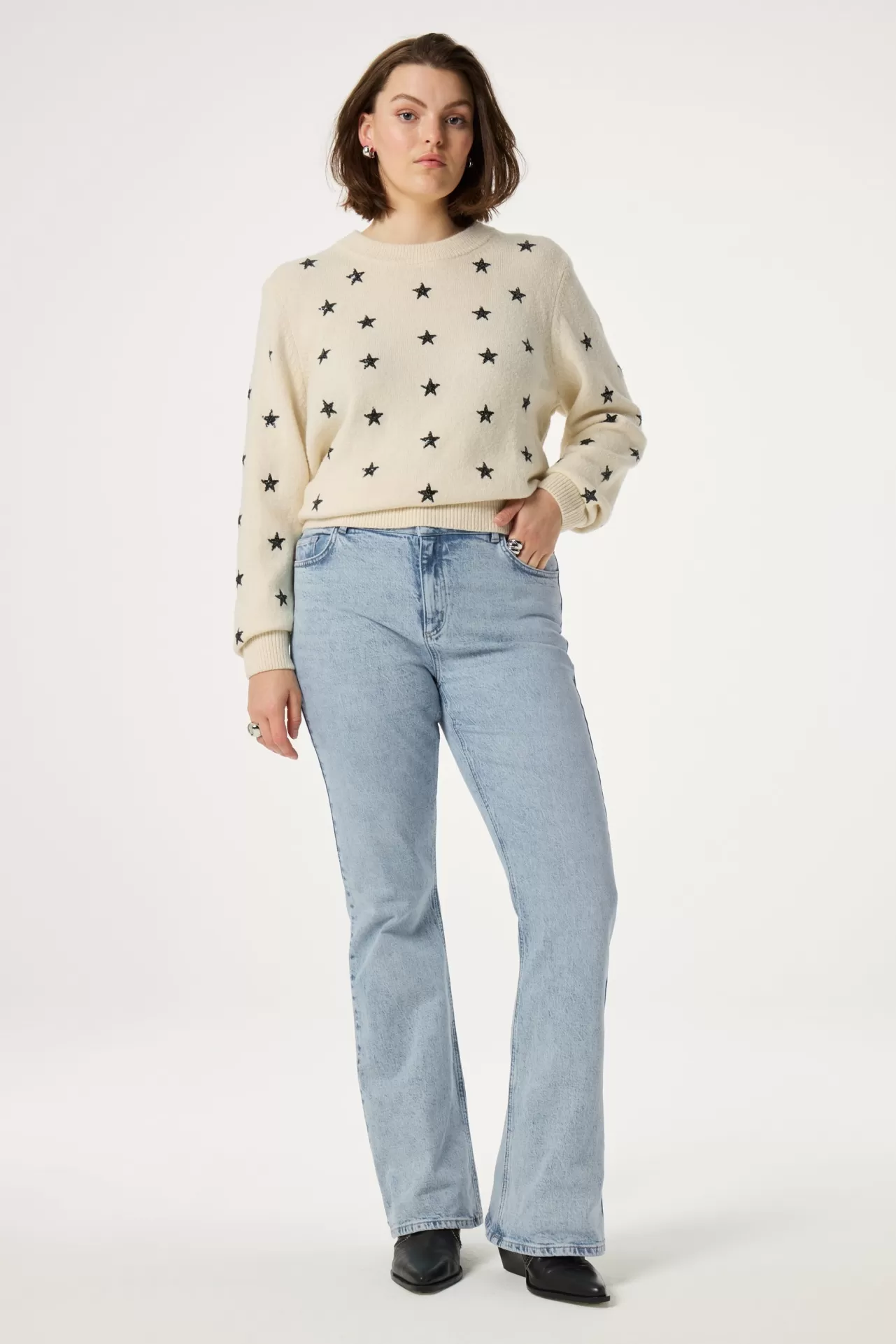 Fabienne Chapot Eva Flare Jeans* Denim | Broeken