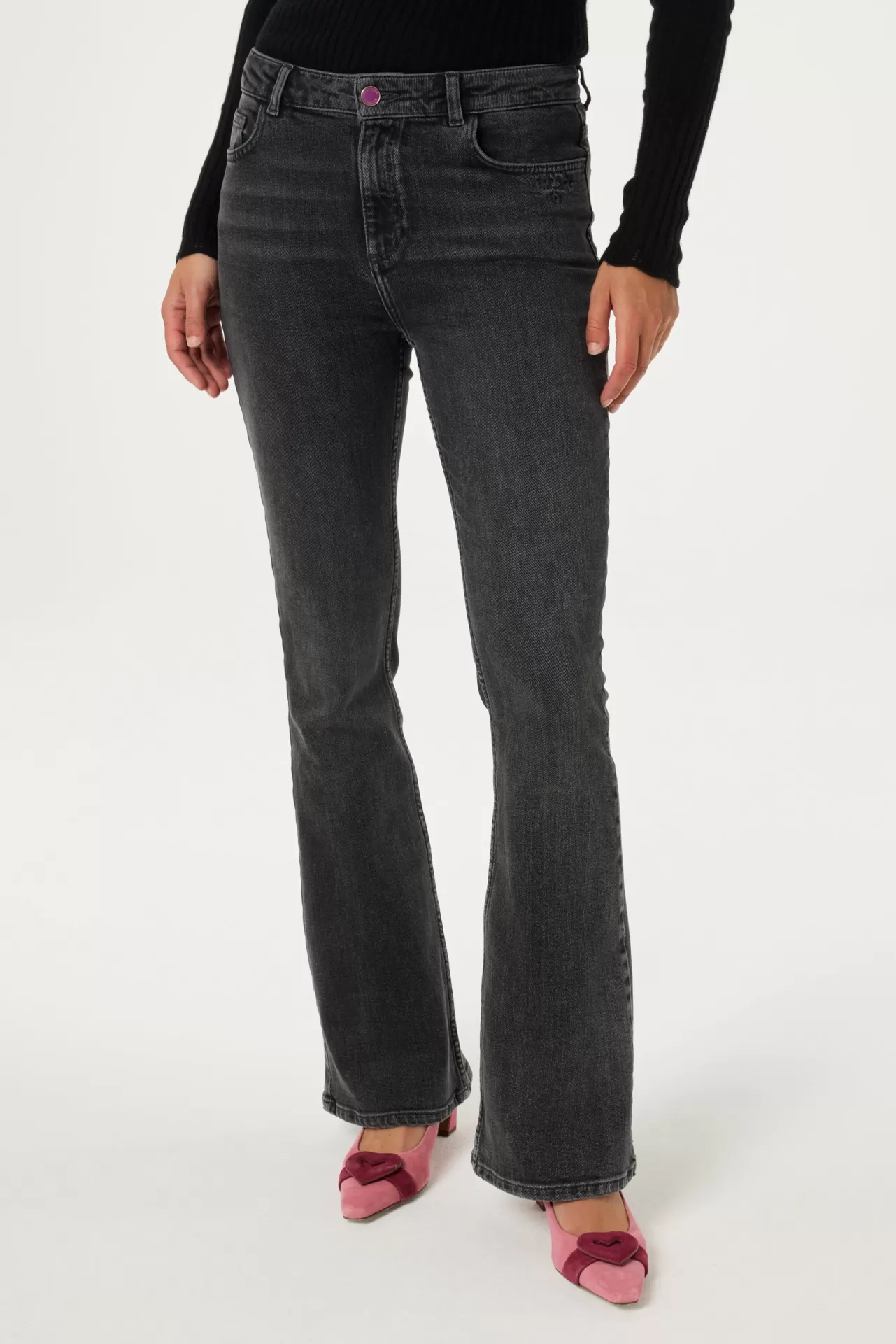 Fabienne Chapot Eva Flare Jeans* Denim | Broeken