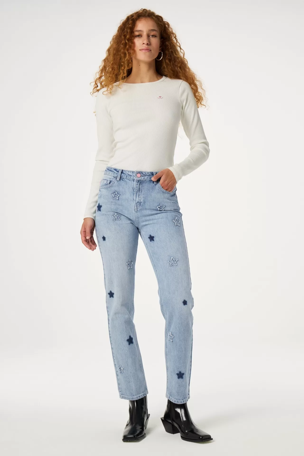 Fabienne Chapot Lola Straight Jeans* Denim