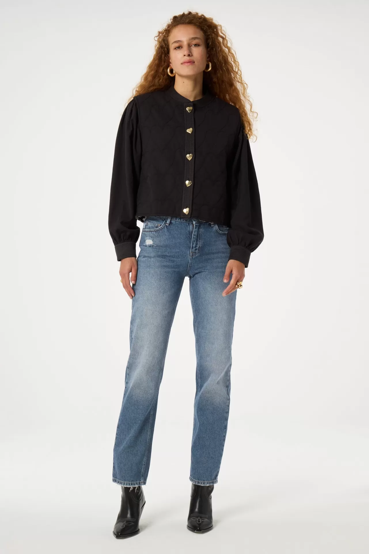 Fabienne Chapot Marie Straight Low-rise Jeans* Denim