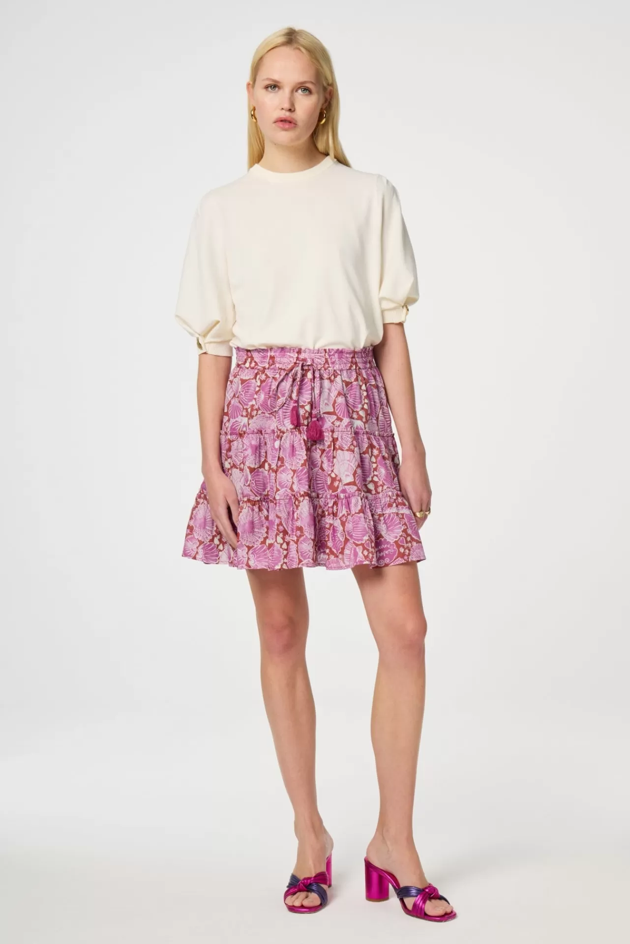 Fabienne Chapot Molly Button Short Sleeve Pullover* More Responsible Styles | Truien & Vesten