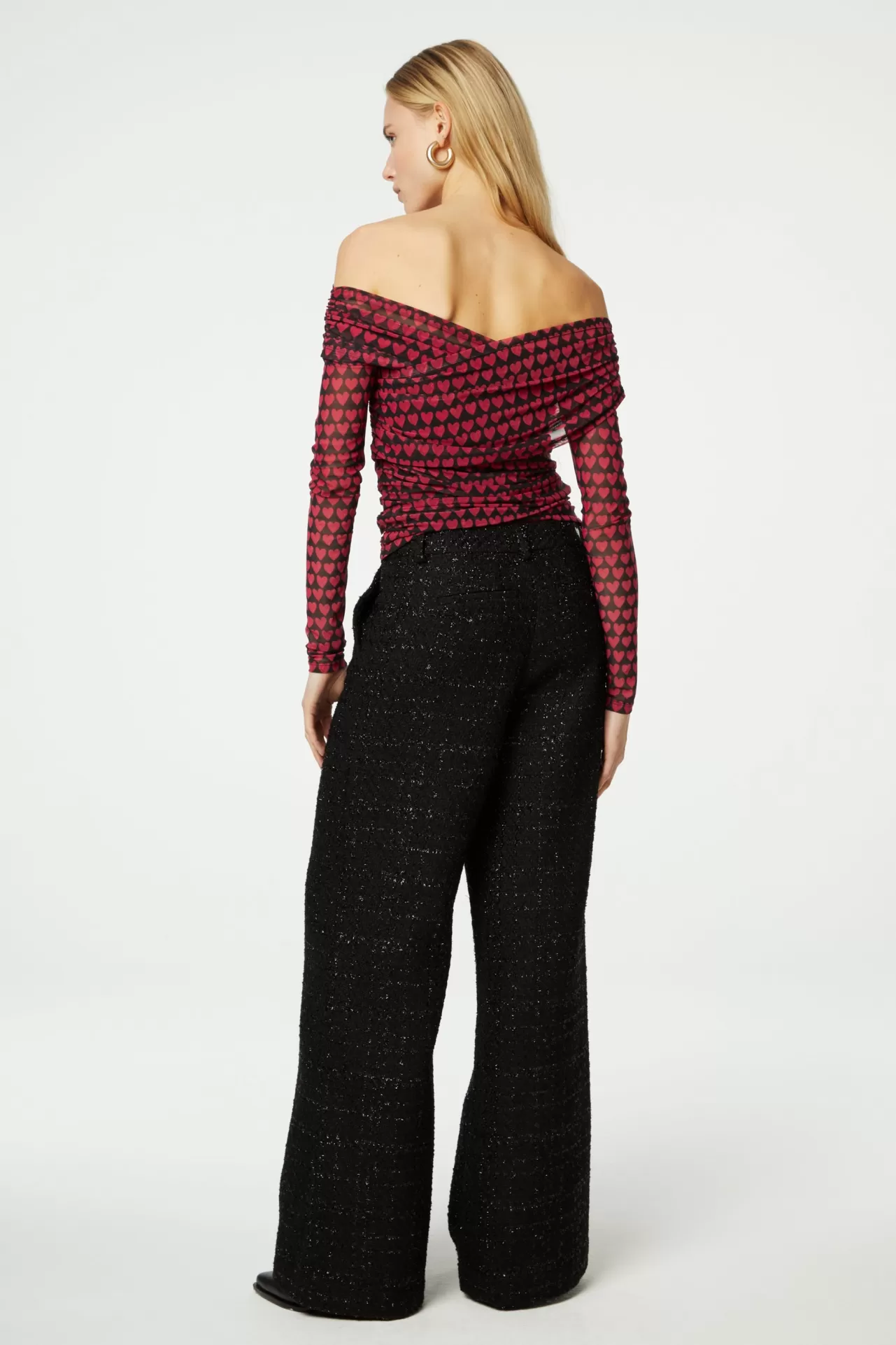 Fabienne Chapot Remi Tweed Trousers* More Responsible Styles | Broeken